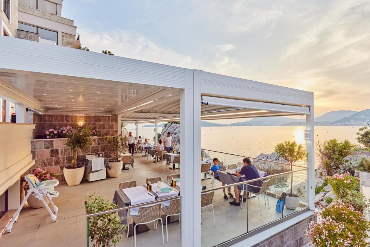 Blanche Cliff Apartments Sveti Stefan Esterno foto
