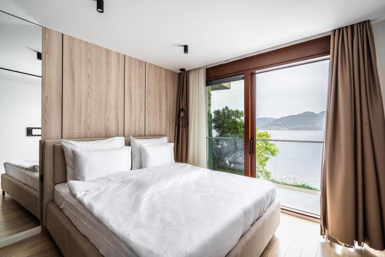 Blanche Cliff Apartments Sveti Stefan Esterno foto