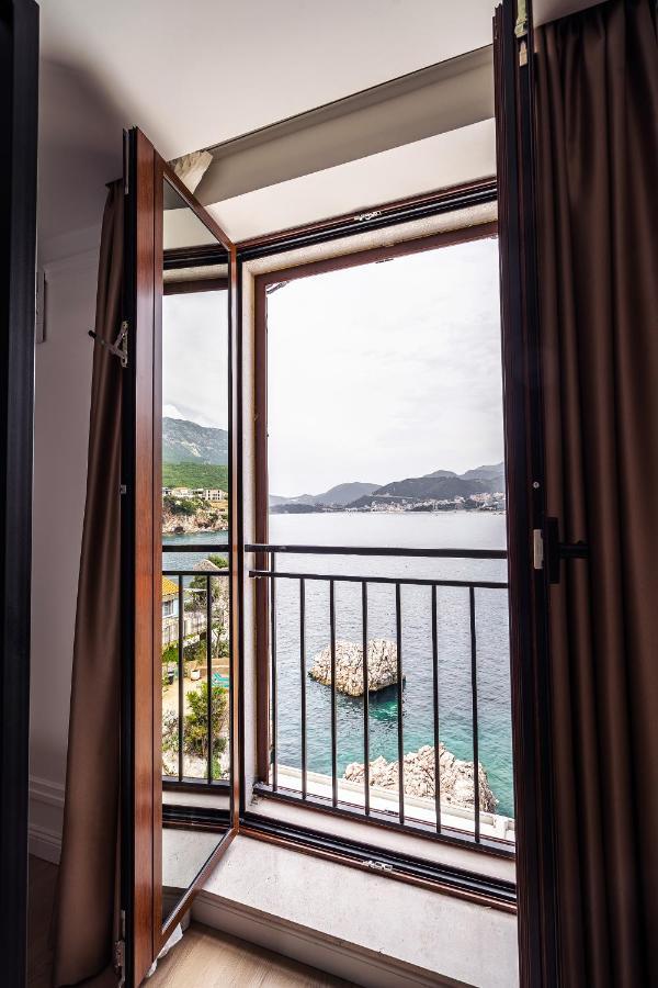 Blanche Cliff Apartments Sveti Stefan Esterno foto