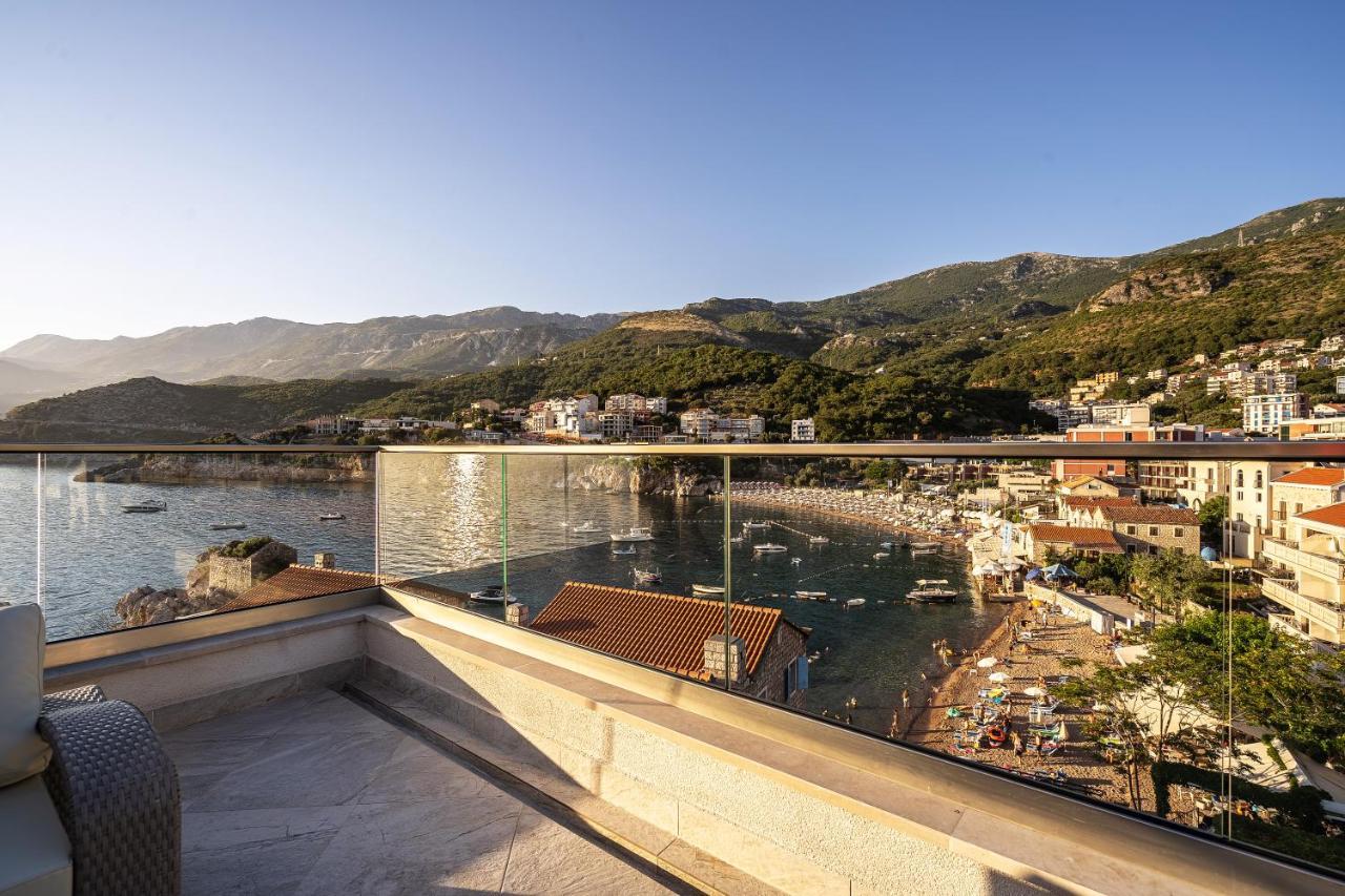 Blanche Cliff Apartments Sveti Stefan Esterno foto