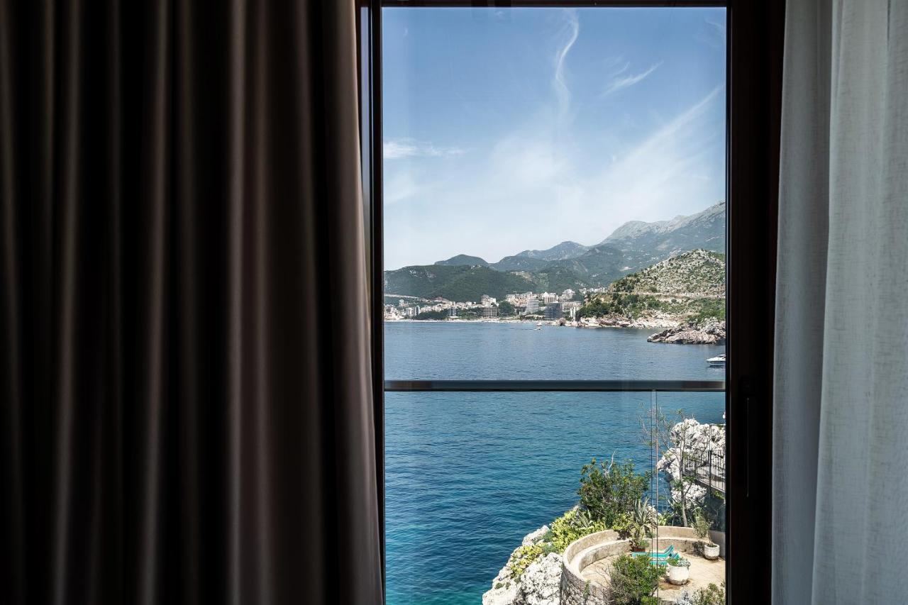 Blanche Cliff Apartments Sveti Stefan Esterno foto