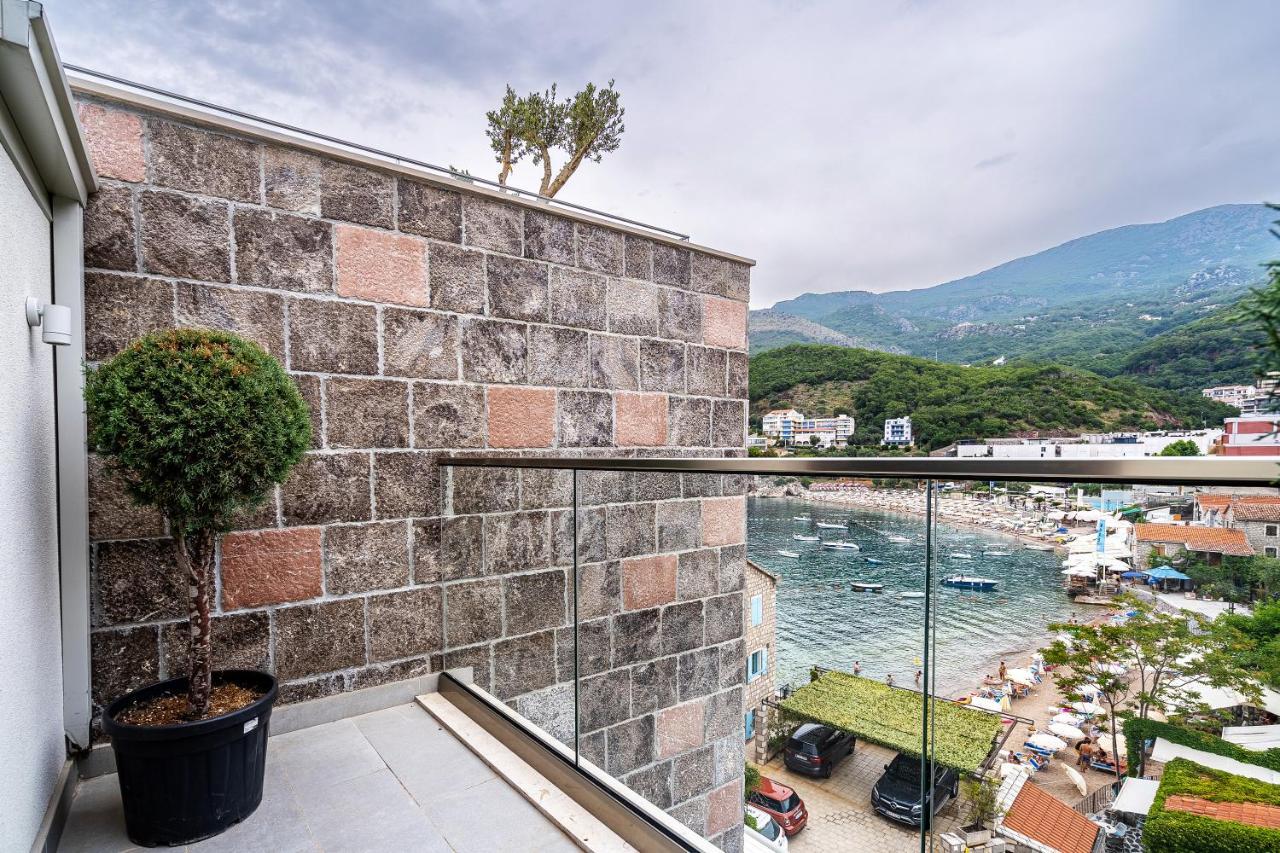 Blanche Cliff Apartments Sveti Stefan Esterno foto